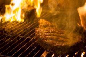 fire grill steak