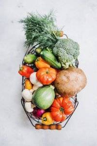 Vegtables in a bowl