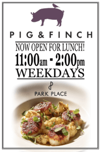 Pig & Finch lunch specials